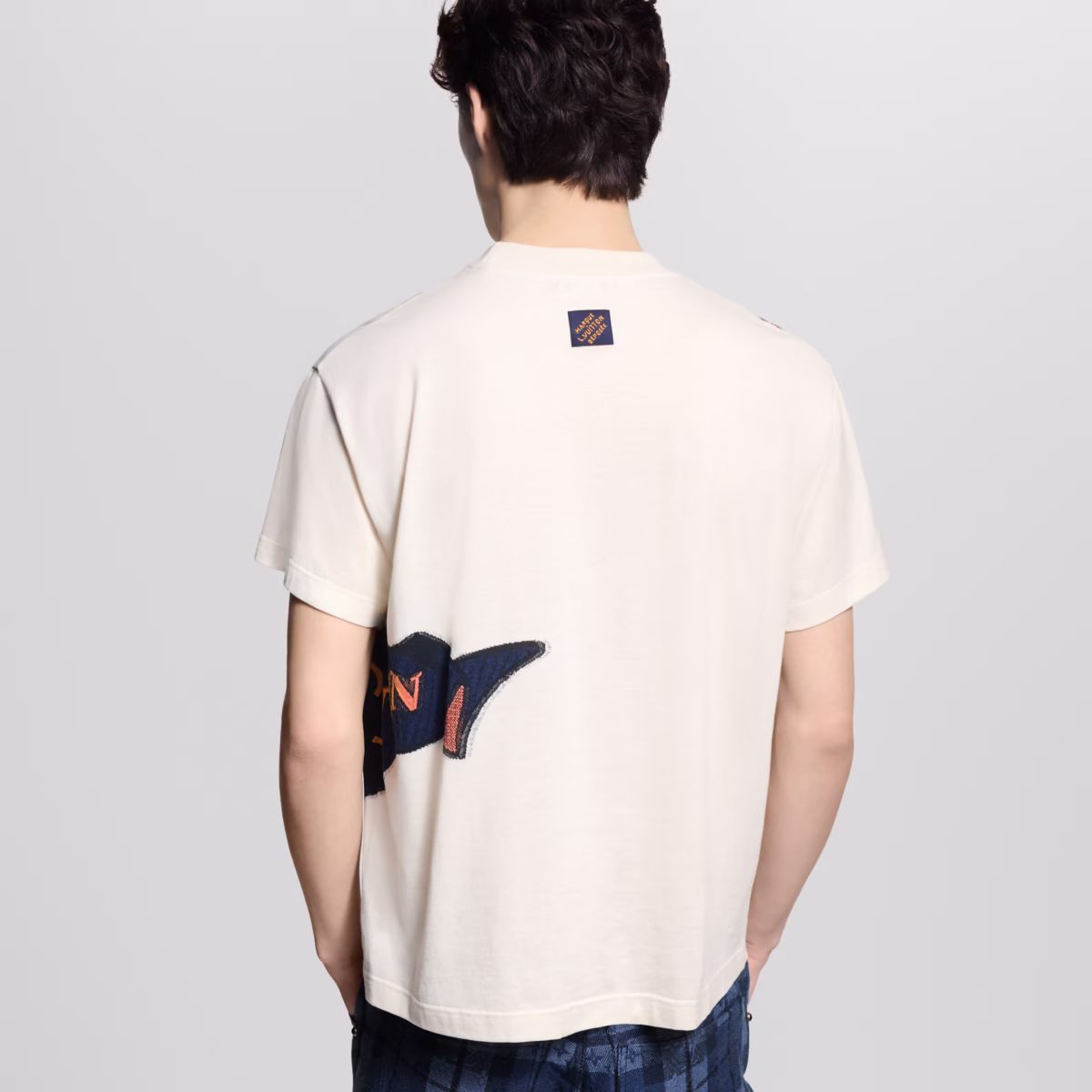 Intarsia Graphic T-shirt - Image 4