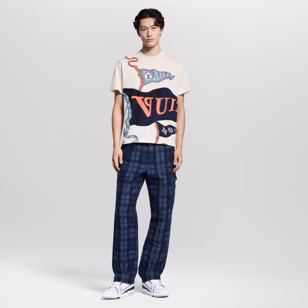 Intarsia Graphic T-shirt - Image 3