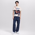 Intarsia Graphic T-shirt - Image 3