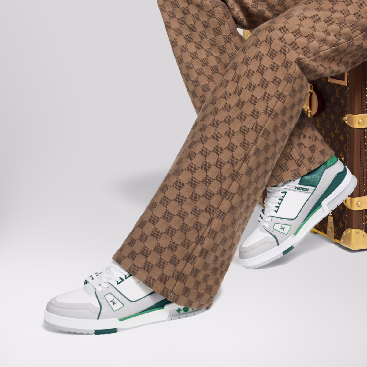 trainer sneaker (Green) - Image 6