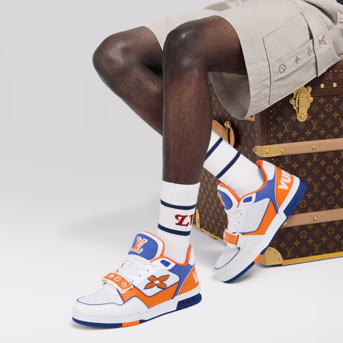 lv-trainer-sneaker-Orange - Image 6