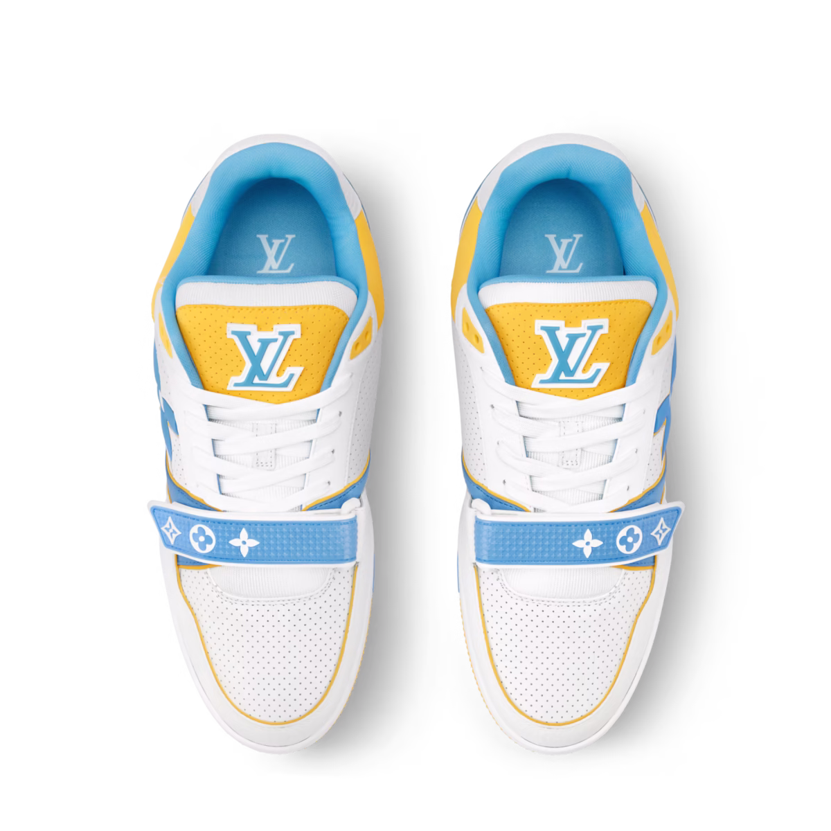 trainer sneaker (Yellow & Blue) - Image 5