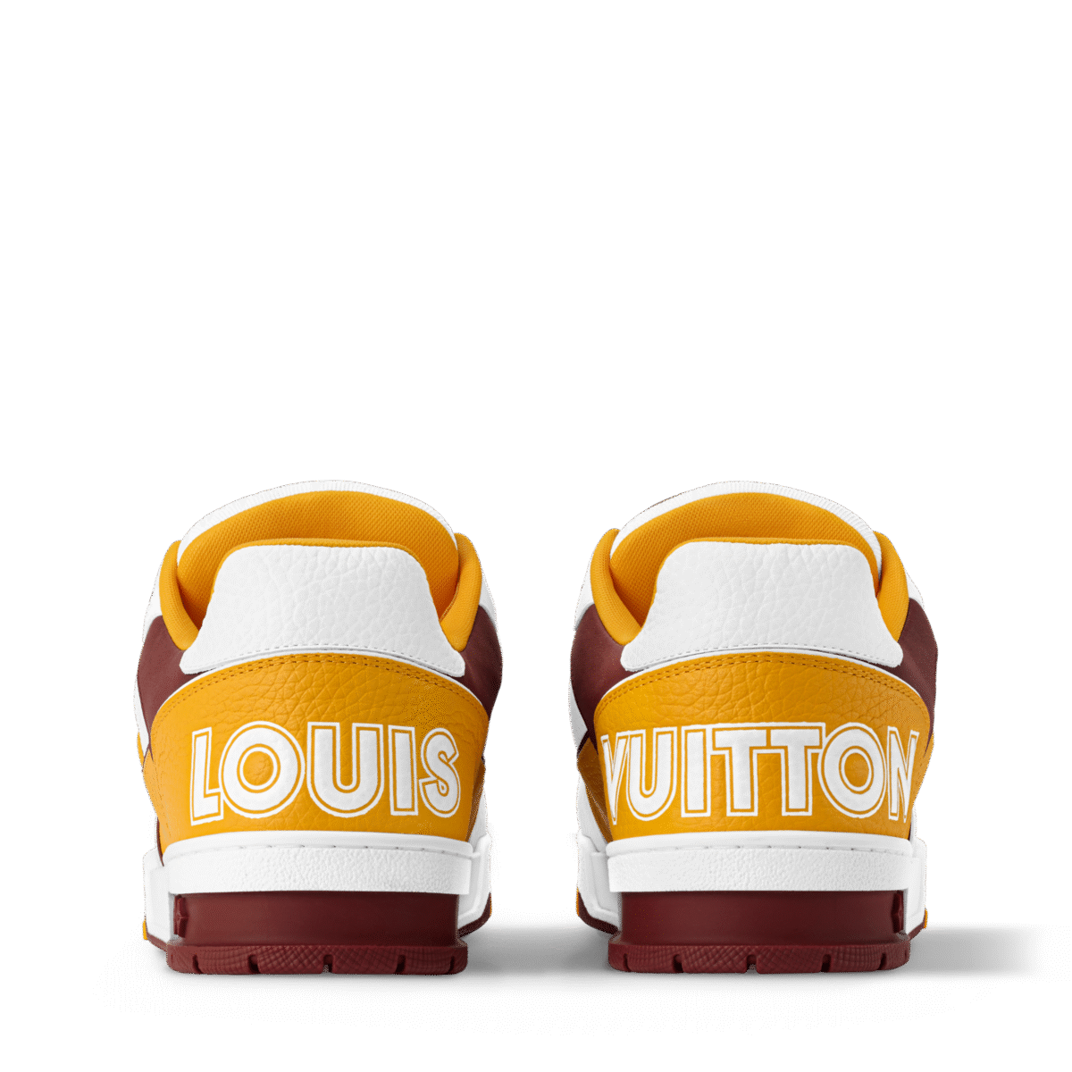 trainer sneaker (yellow & Brown) - Image 2