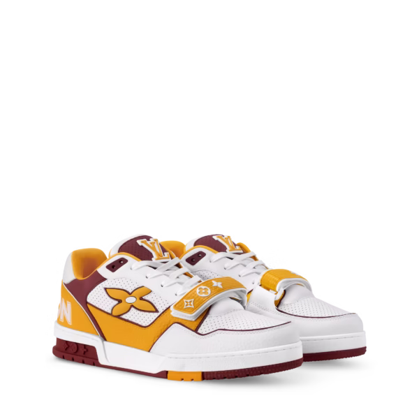 trainer sneaker (yellow & Brown)
