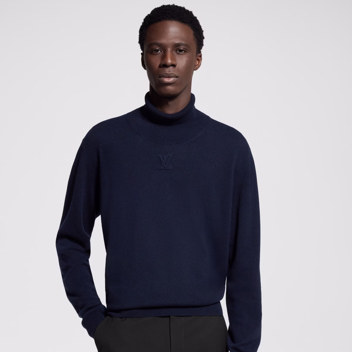 lvse lv embossed turtle neck - Image 1