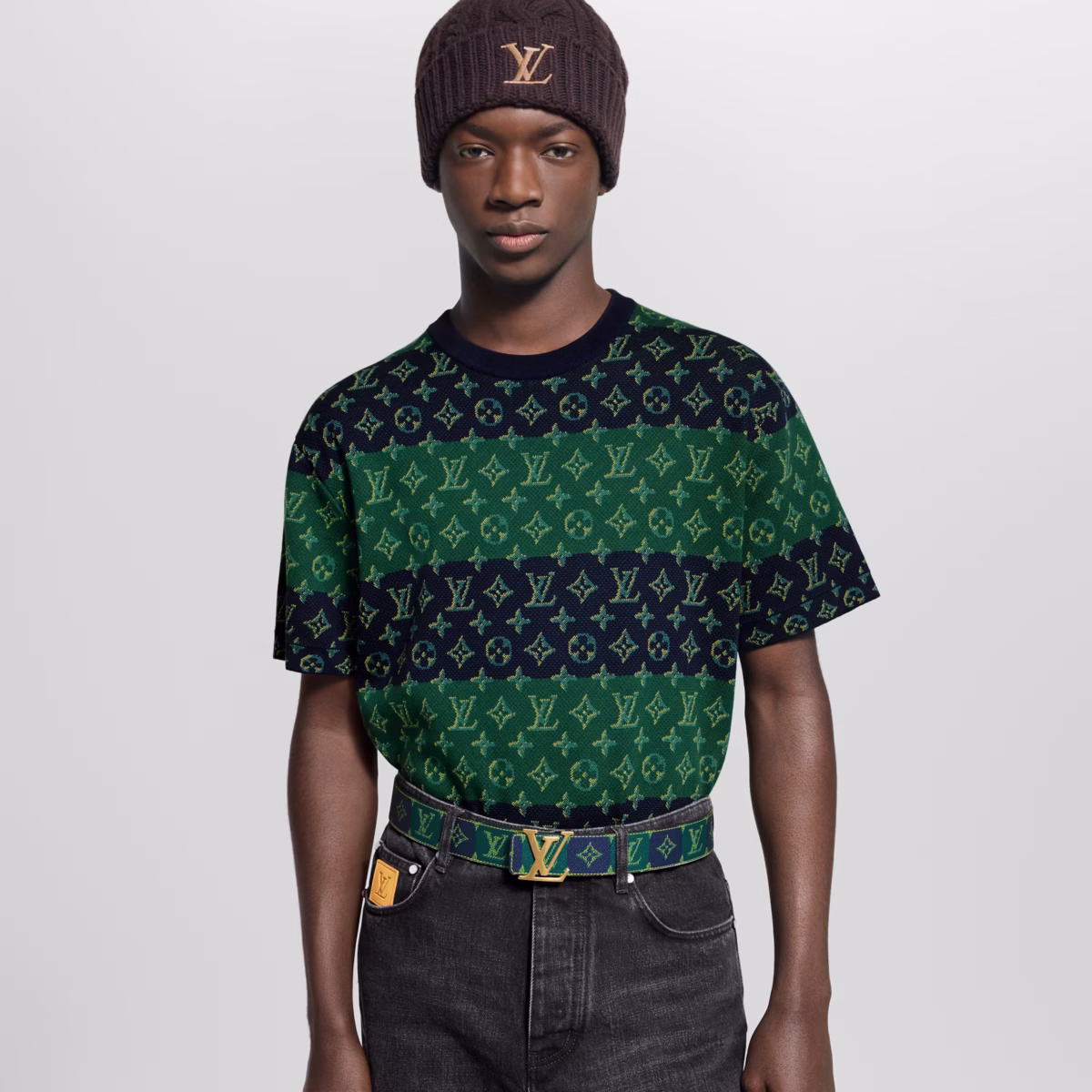 Monogram short sleeved crewneck - Image 2