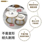 The Aurora Marble & Gold Nesting Set - Image 3