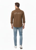 Men's Brown Old Money Top - Image 2