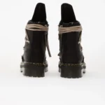 Dr. Martens X Rick Owens Black 1460 DRKSHDW Quad Sole Mega Lace Boot - Image 4